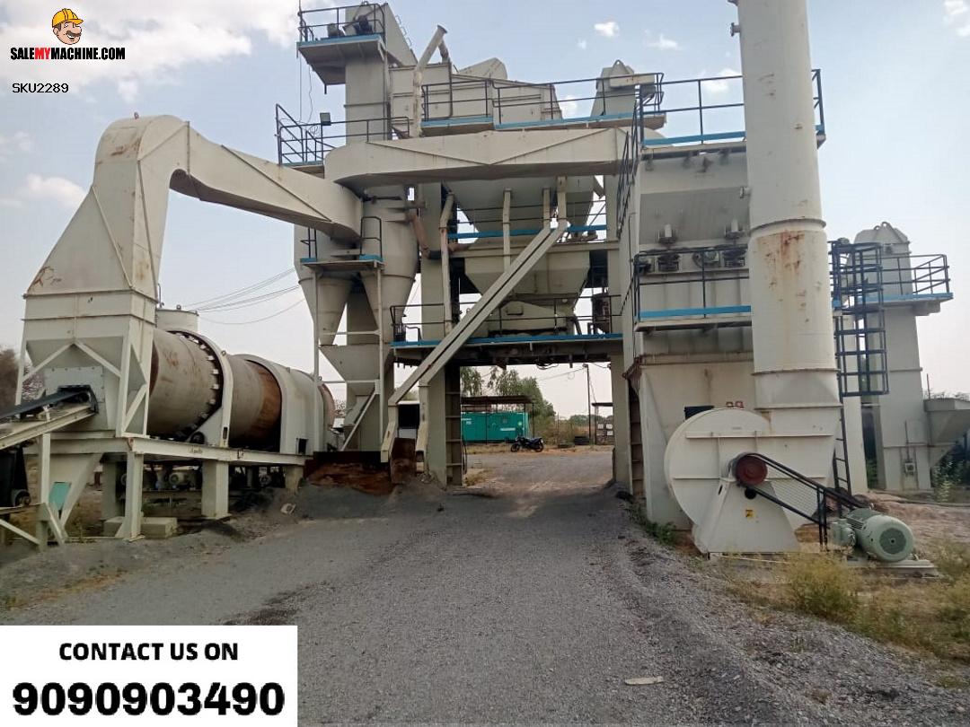 Used HOT MIX PLANT for sale in India