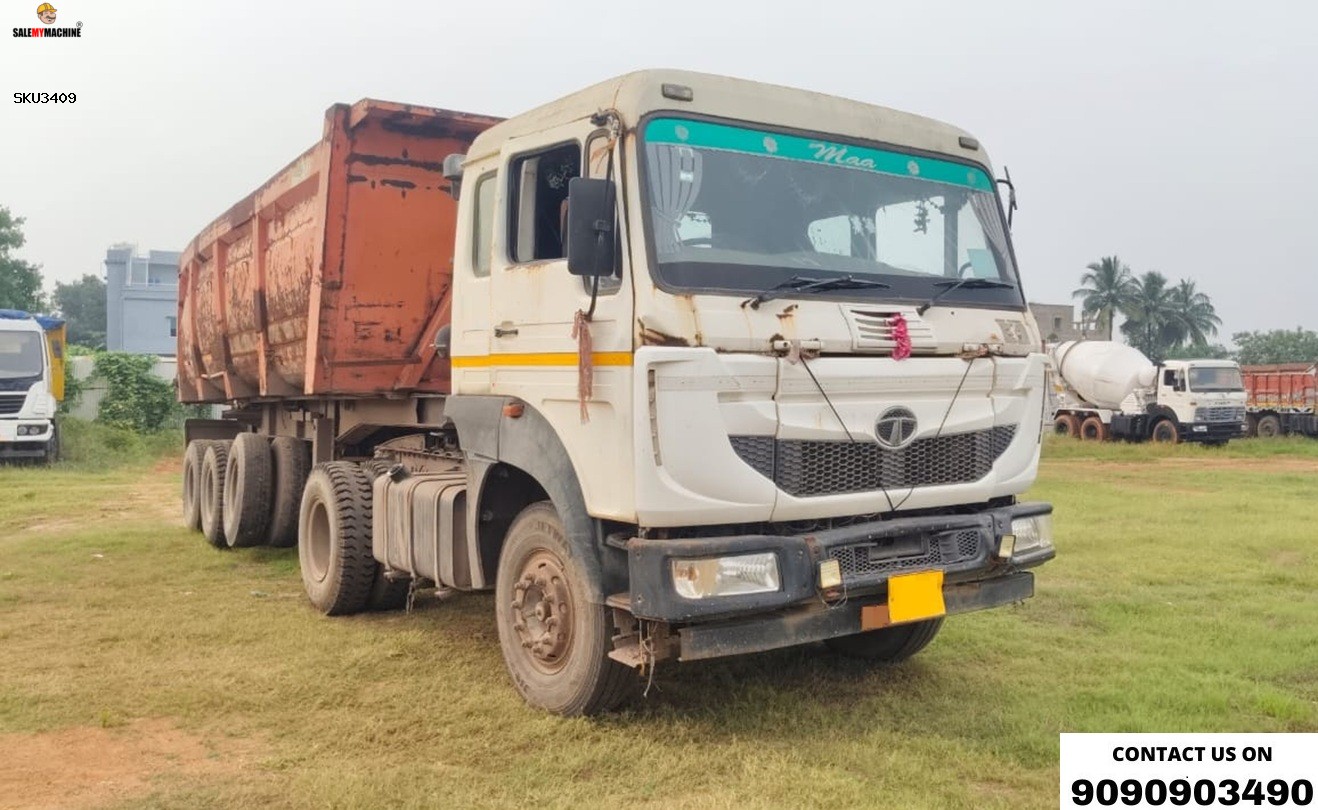 2018 USED TATA SIGNA TIP TRAILER FOR SALE